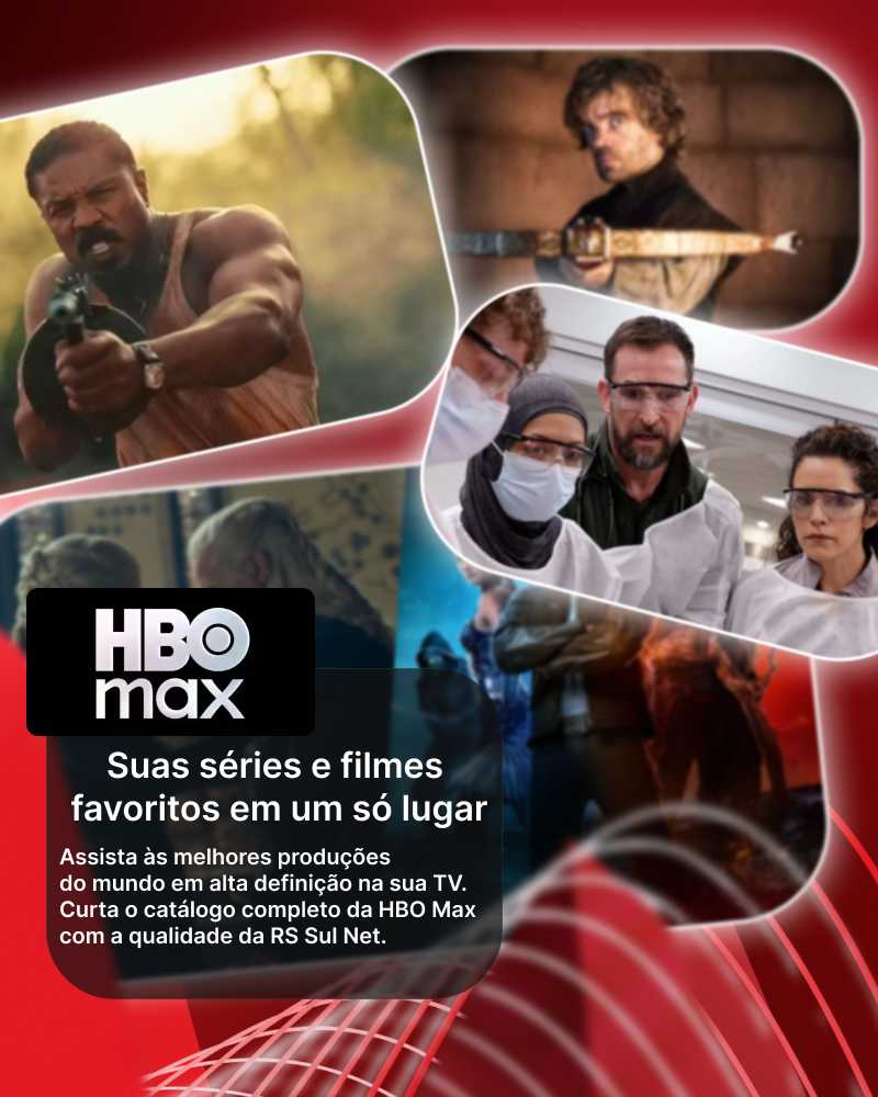 PLANO RS SUL NET + HBO MAX